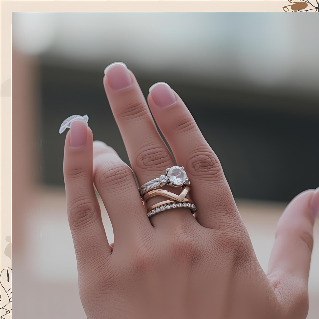 When Stacking Rings, Should You Size Up